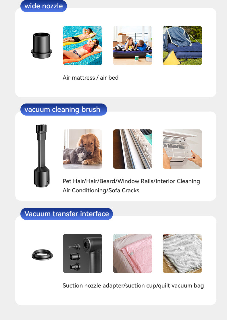 PowerSweep - Portable 4-In-1 Blower & Vacuum Cleaner