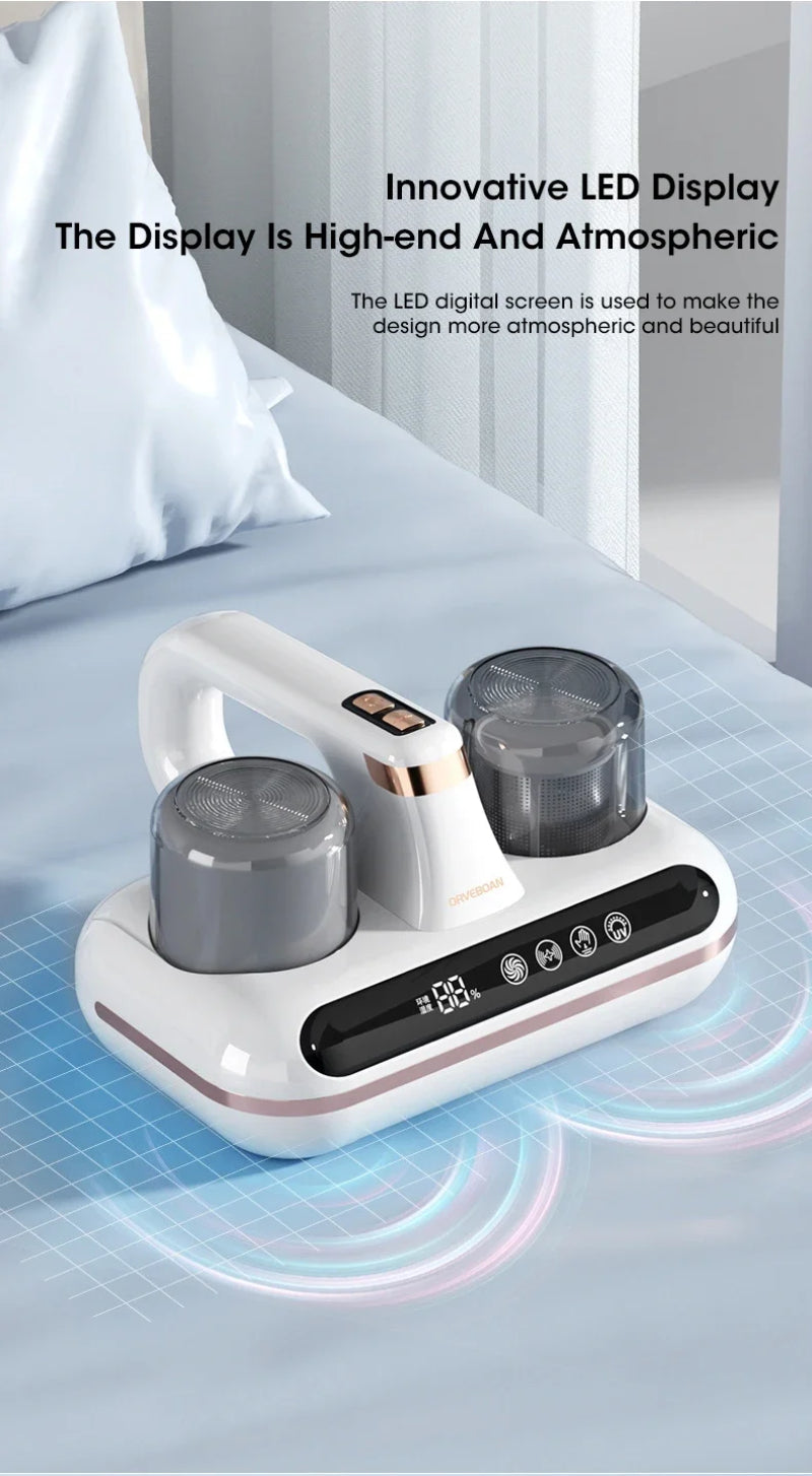 BedShield - Wireless Mattress Vacuum Mite Remover