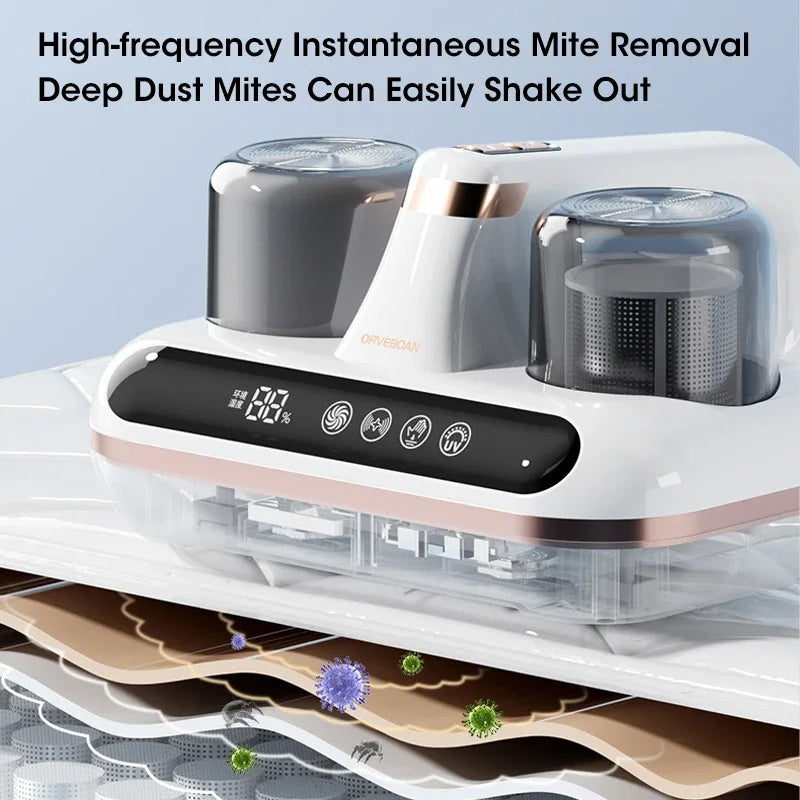 BedShield - Wireless Mattress Vacuum Mite Remover