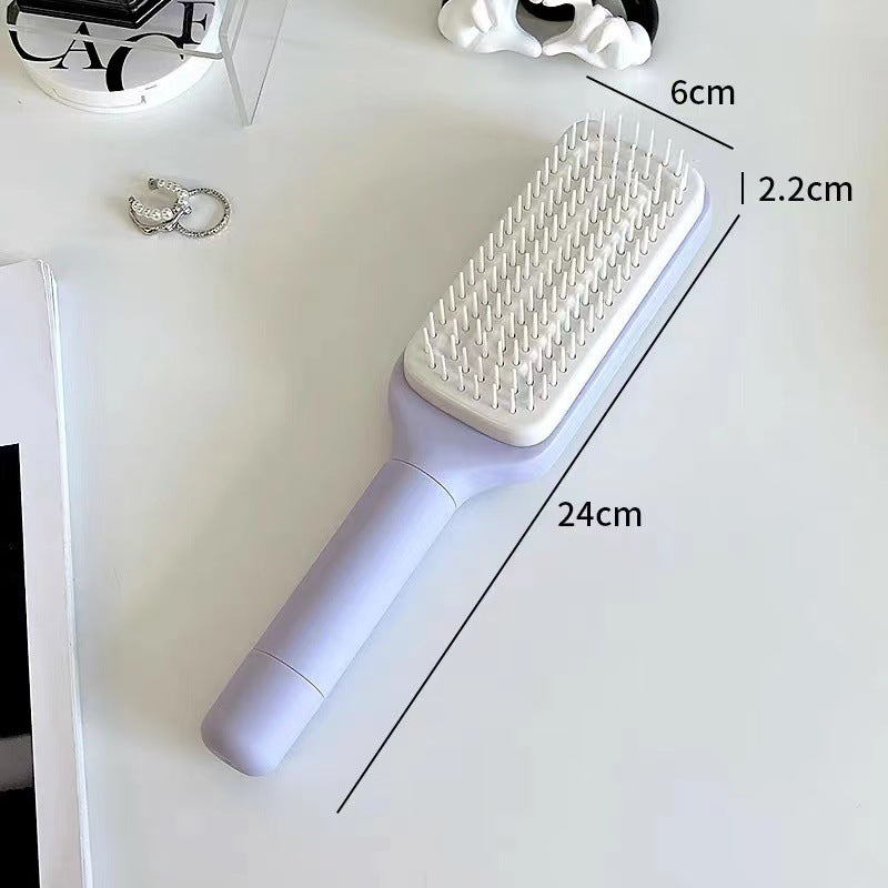 SleekSweep - 4 In 1 Self Cleaning Hair Brush