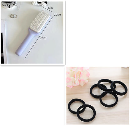 SleekSweep - 4 In 1 Self Cleaning Hair Brush