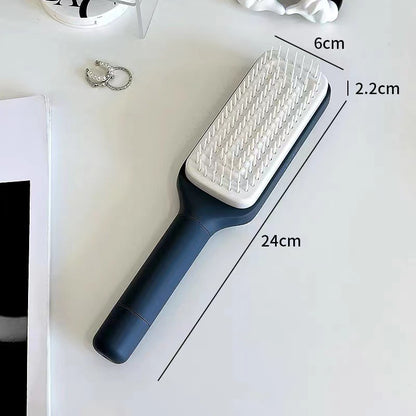 SleekSweep - 4 In 1 Self Cleaning Hair Brush